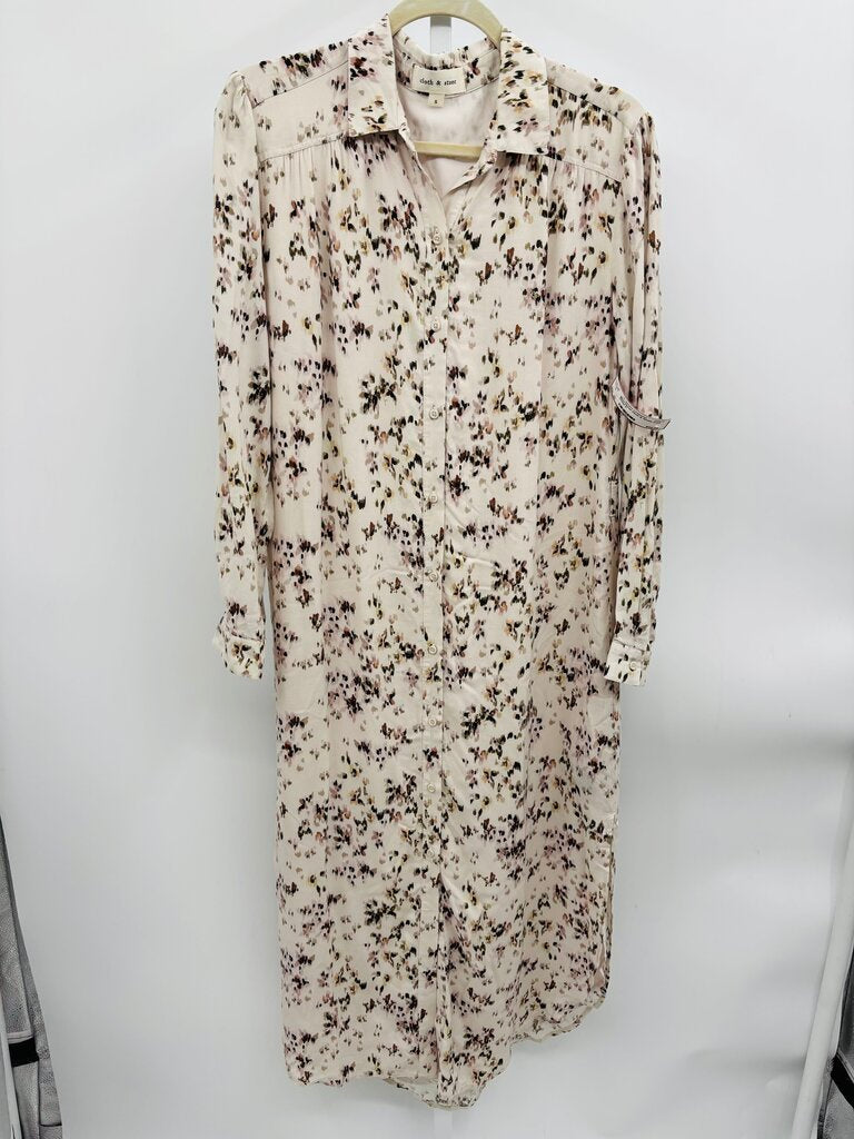 Cloth & Stone Maxi Dress Beige S