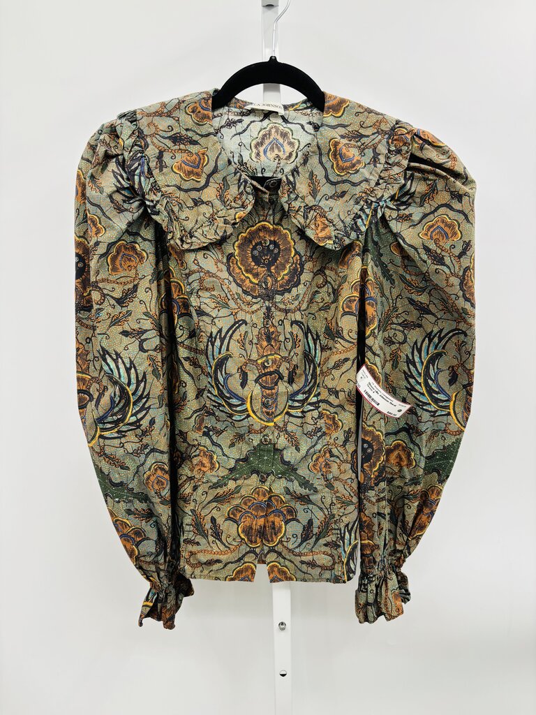 Ulla Johnson Blouse Green 4