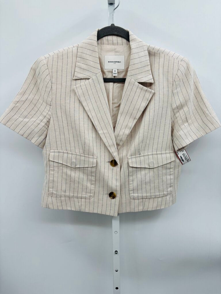 Banana Republic Outlet Blazer Beige 8