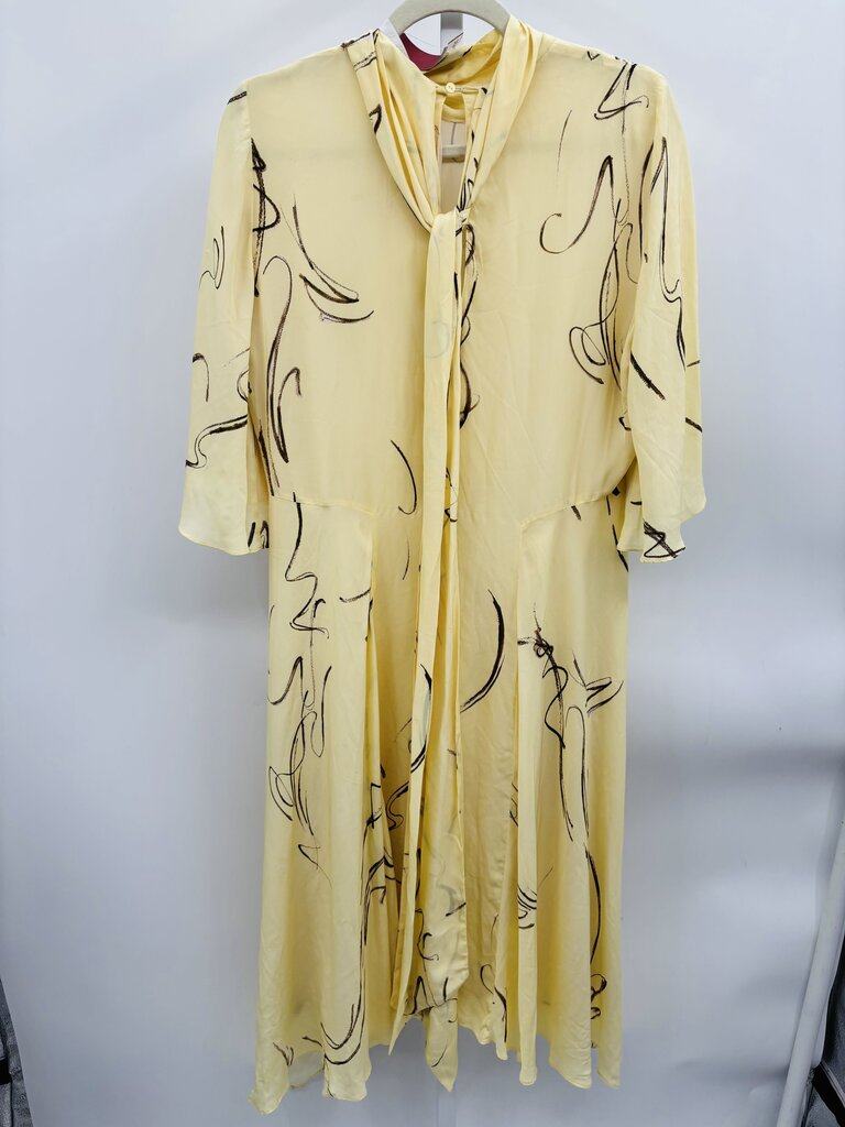 Zara Maxi Dress Yellow M