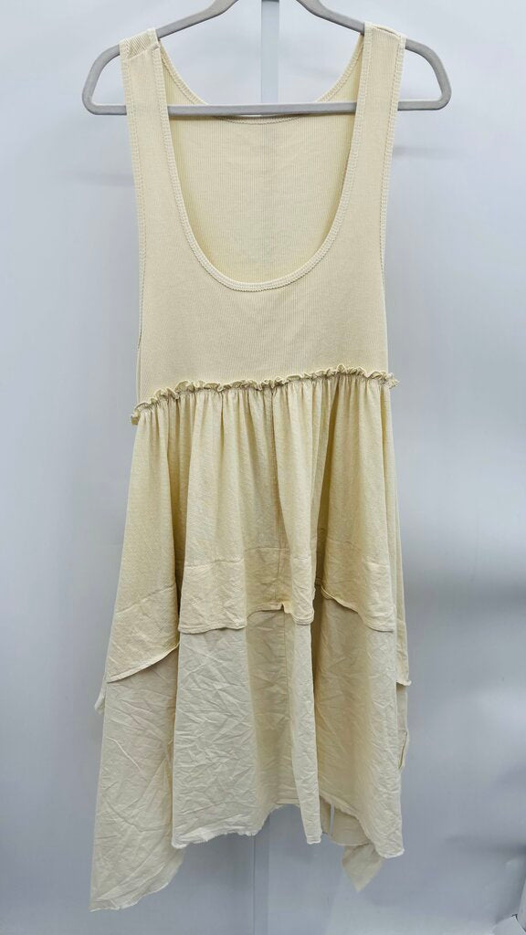 Free People Dress Beige L