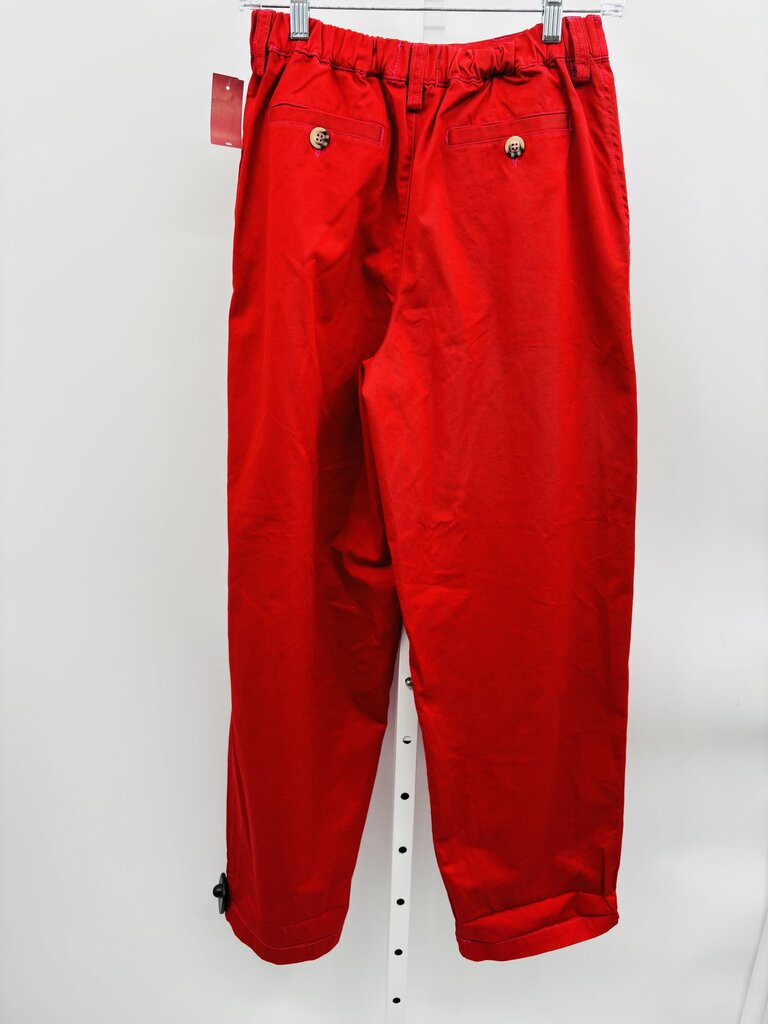 BDG Pants Wide Leg Red S
