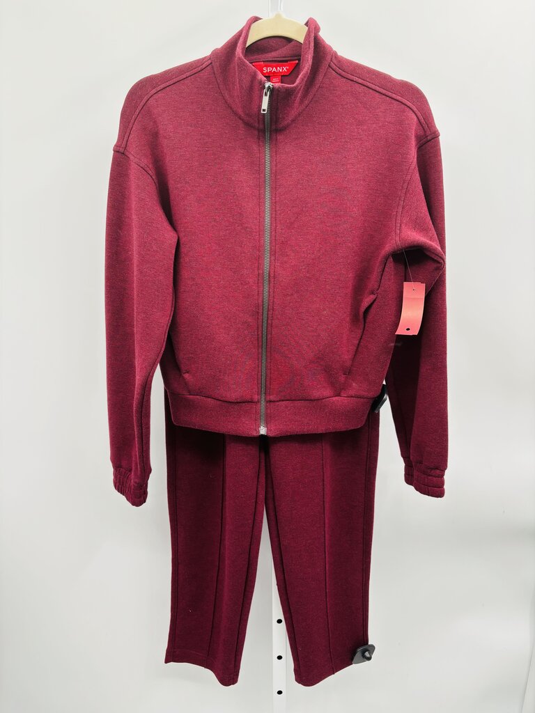 Spanx Active Set Burgundy XS