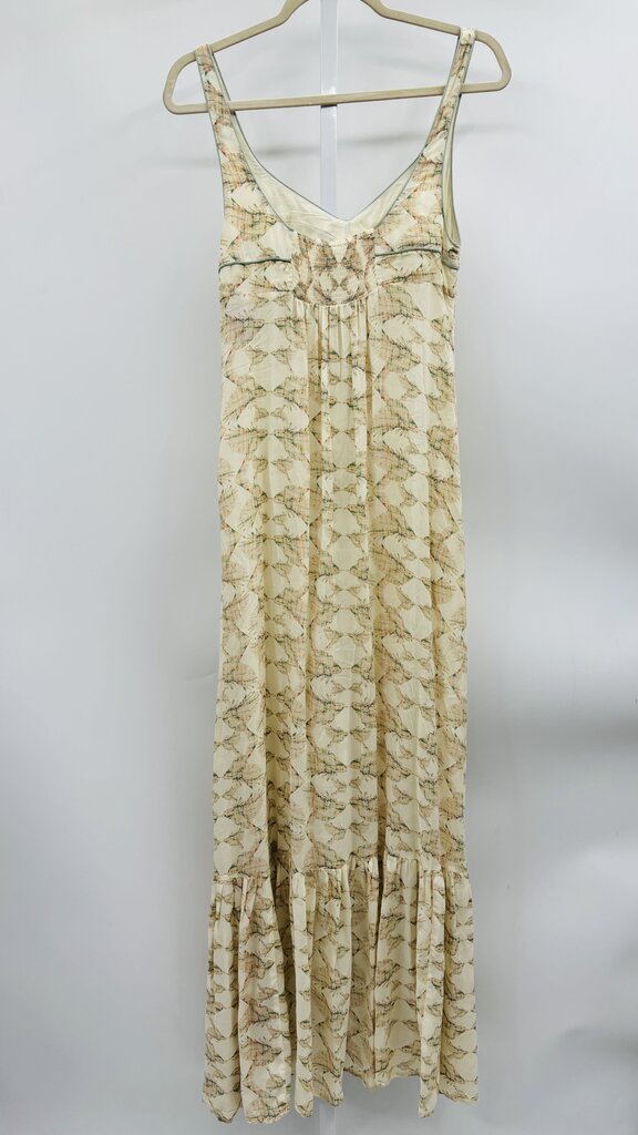 Free People Maxi Dress Beige 4
