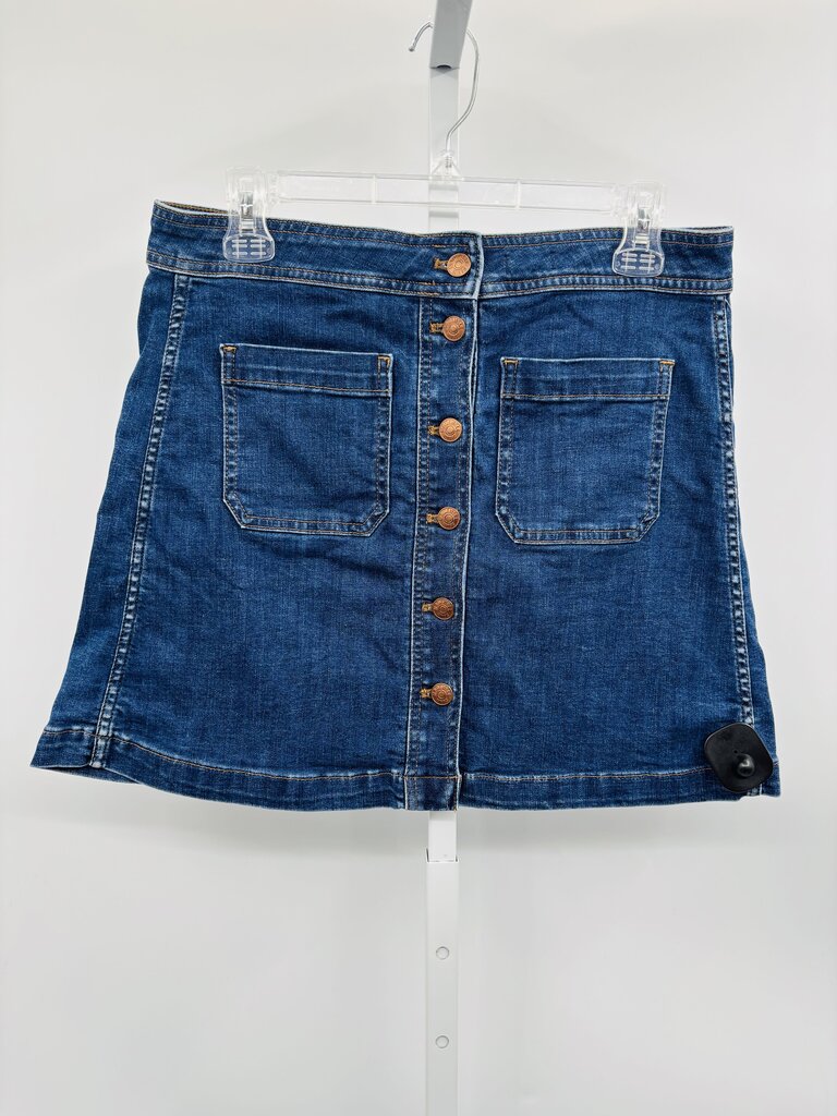 Madewell Skirt Denim 8