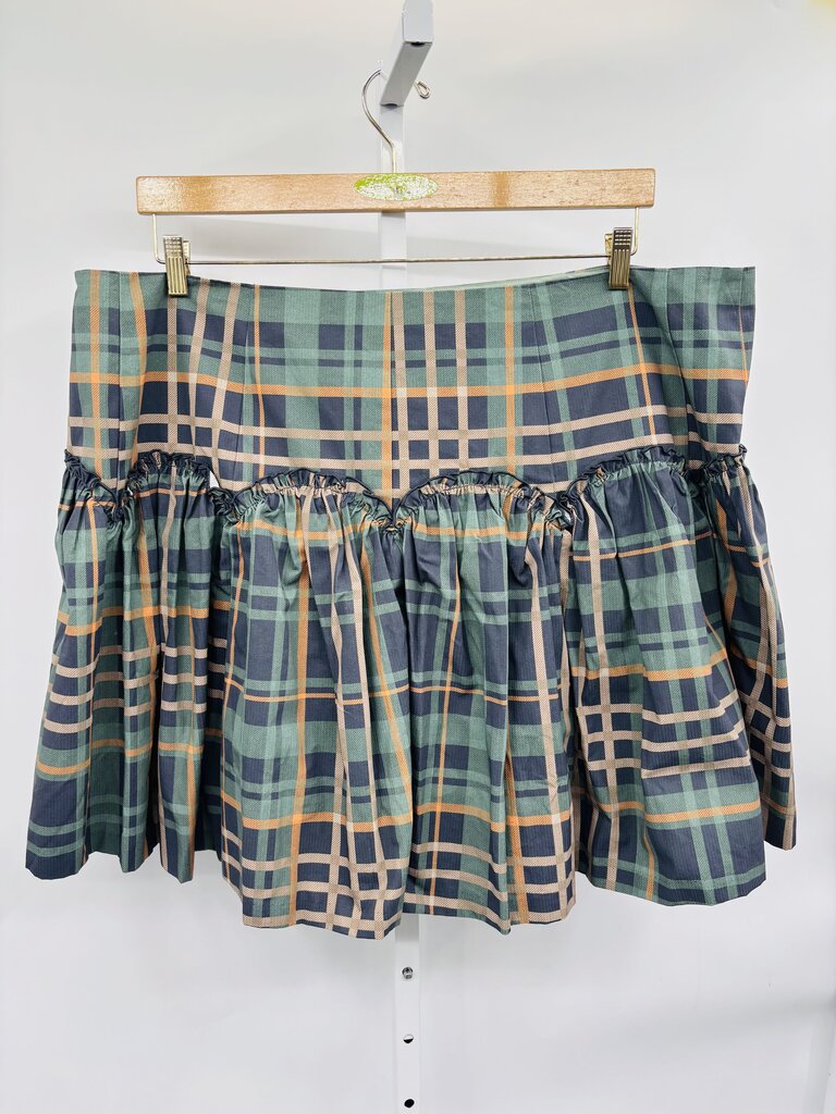 Mare Mare Skirt Plus Green 3X