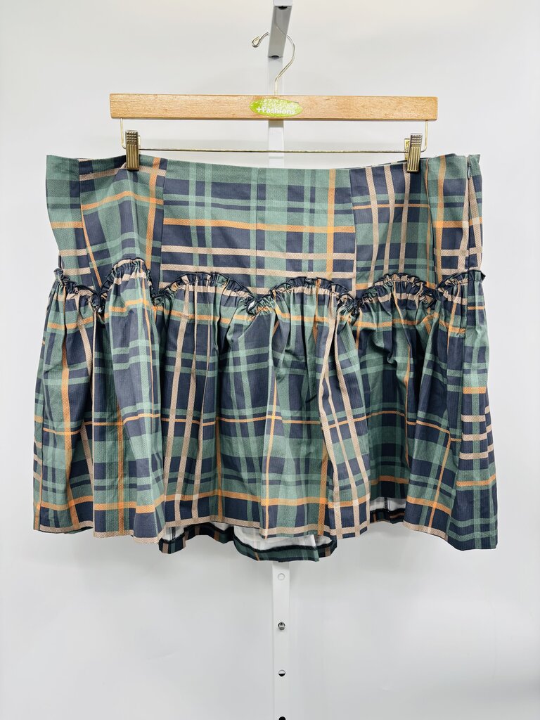 Mare Mare Skirt Plus Green 3X