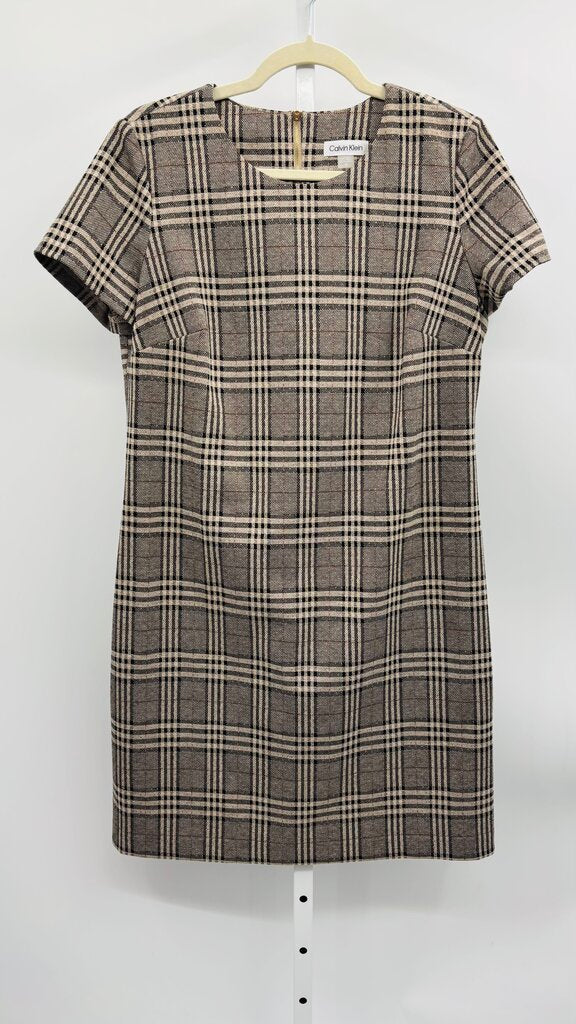 Calvin Klein Dress Beige 12