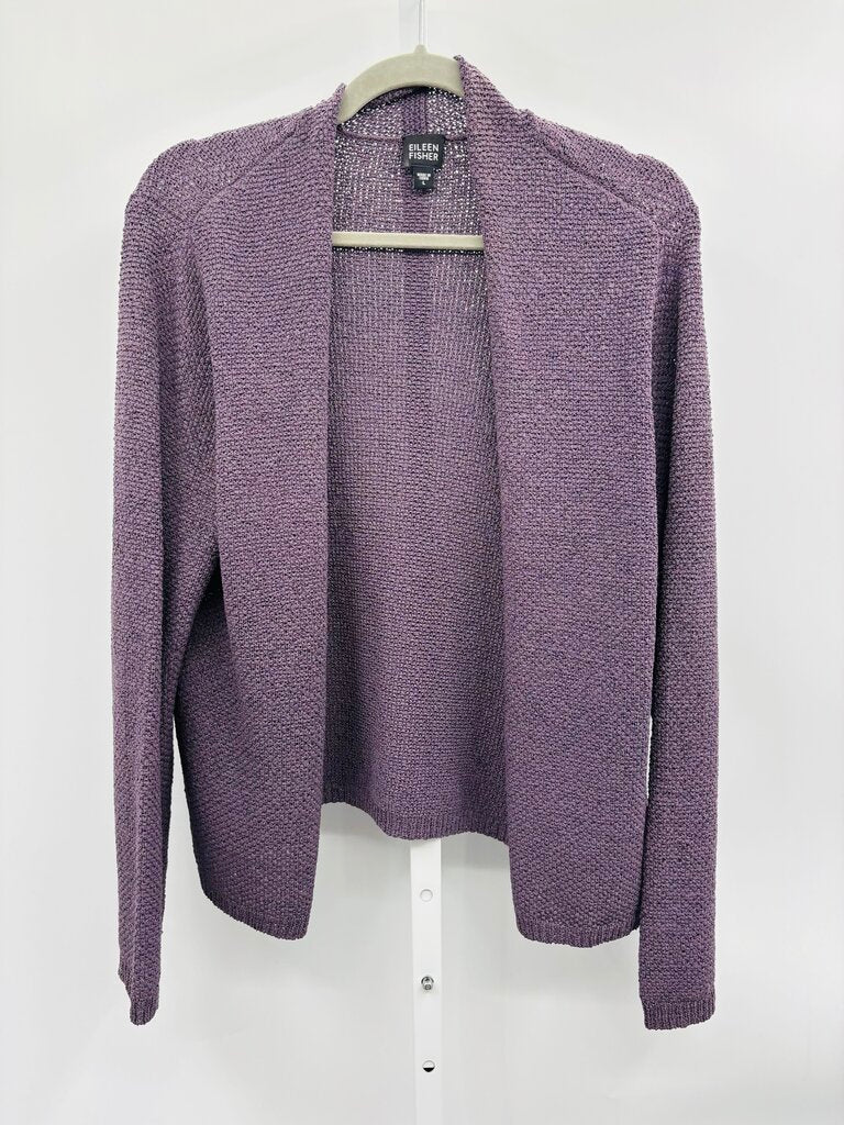 Eileen Fisher Cardigan Purple L