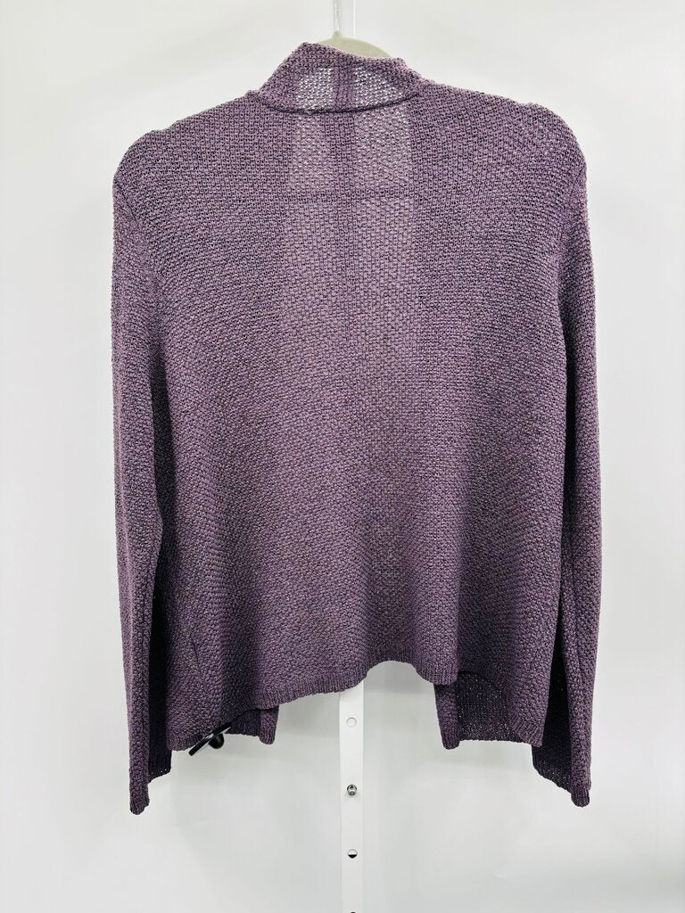 Eileen Fisher Cardigan Purple L