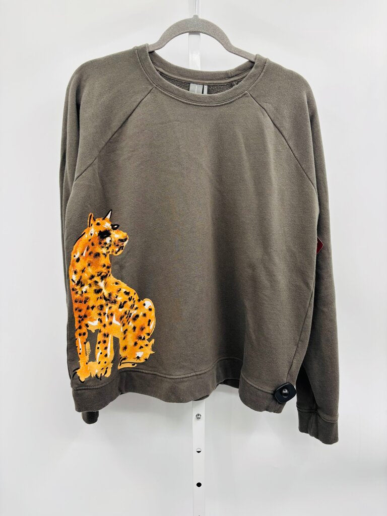 Anthropologie Sweatshirt Grey M