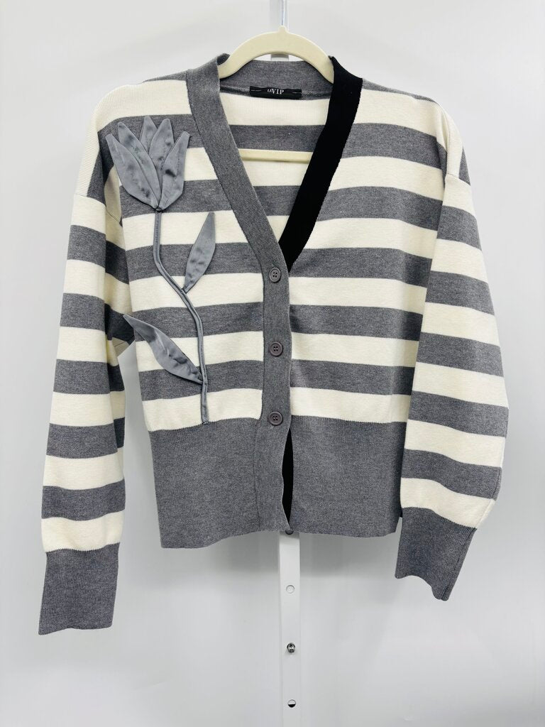 Le VIP Cardigan Grey M