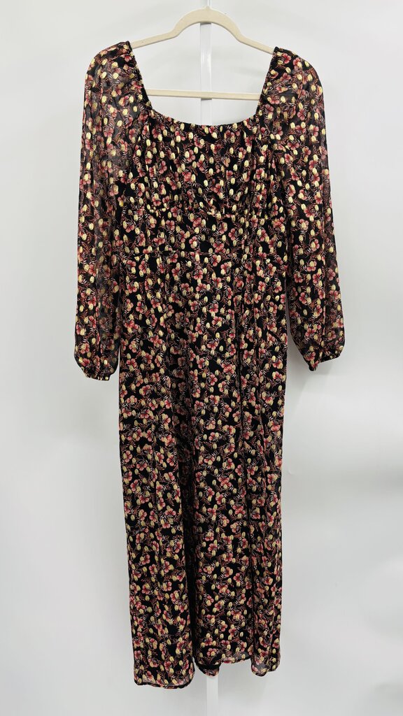 Loft Maxi Dress Red 8