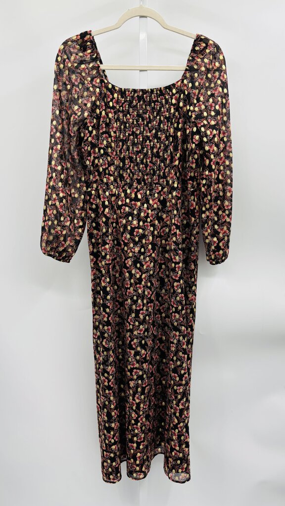 Loft Maxi Dress Red 8