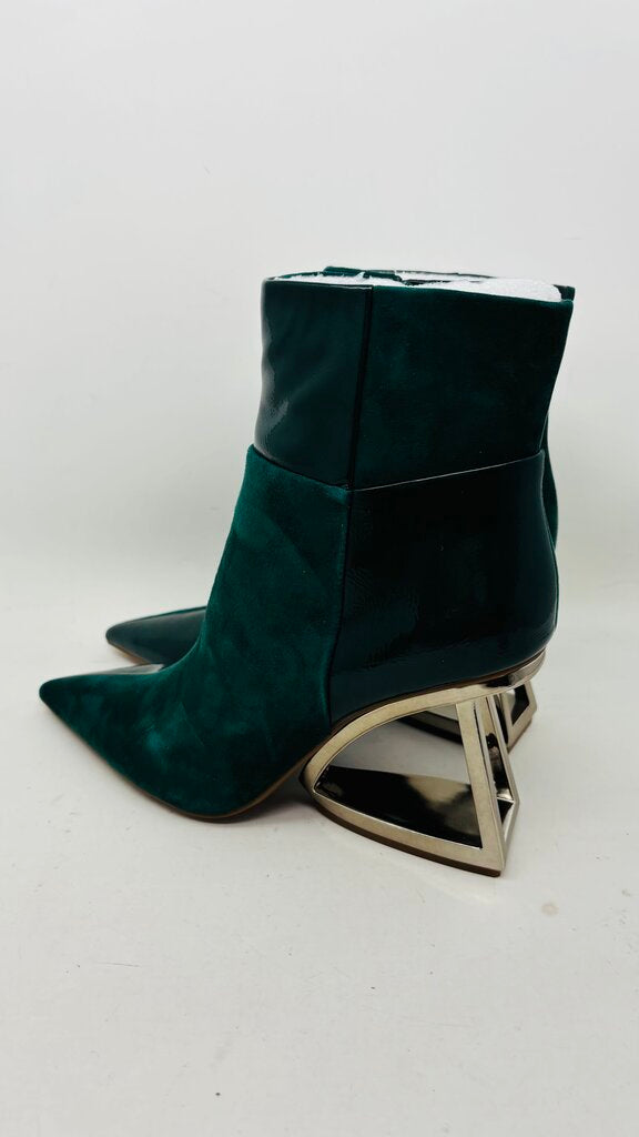 Gianni Bini Ankle Boots Green 10
