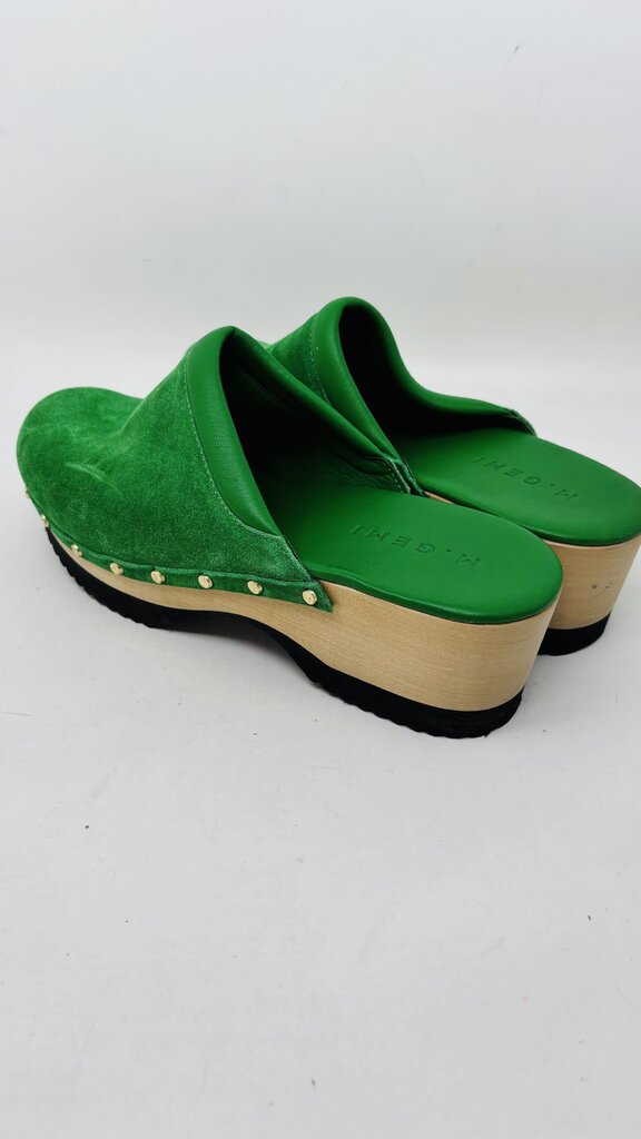 M. Gemi Clogs Green 8.5