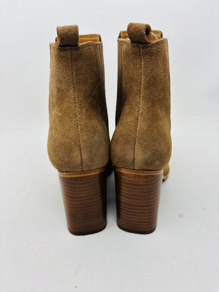 Marc Fisher Ankle Boots Tan 8