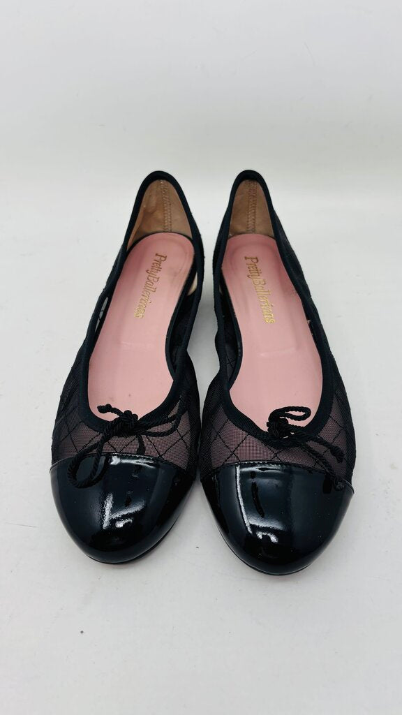 Pretty Ballerina Low Heel Black 7.5