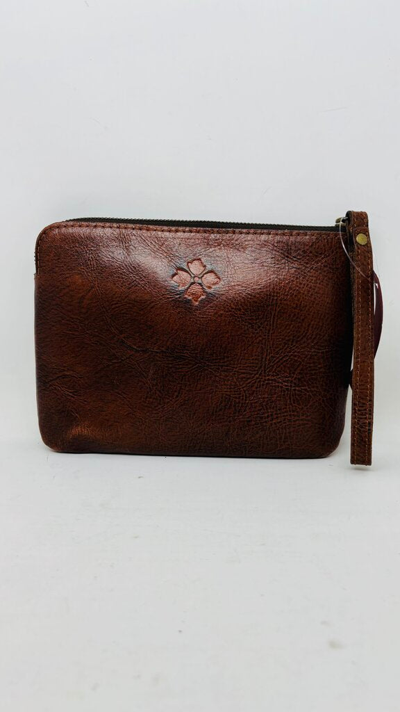 Patricia Nash Wristlet Brown