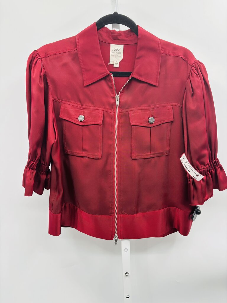 Cinq a Sept Jacket Burgundy S