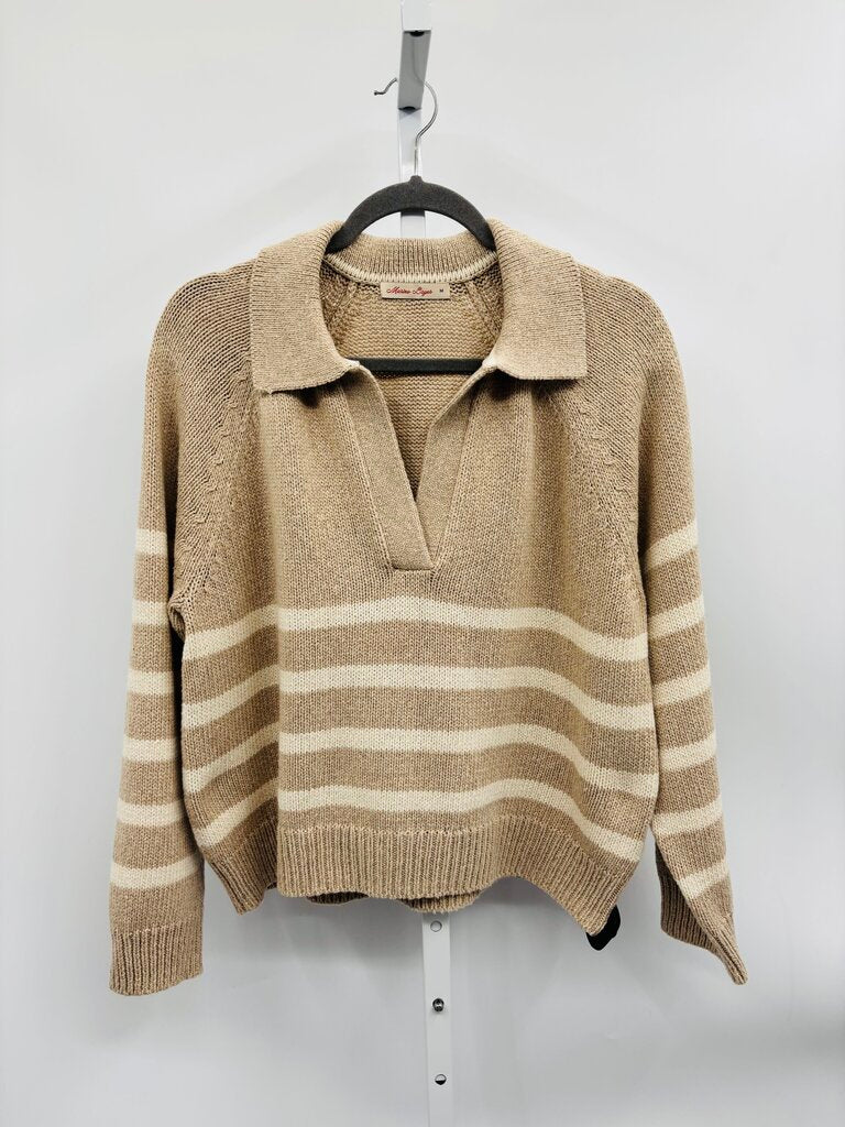 Marine Layer Sweater Tan M