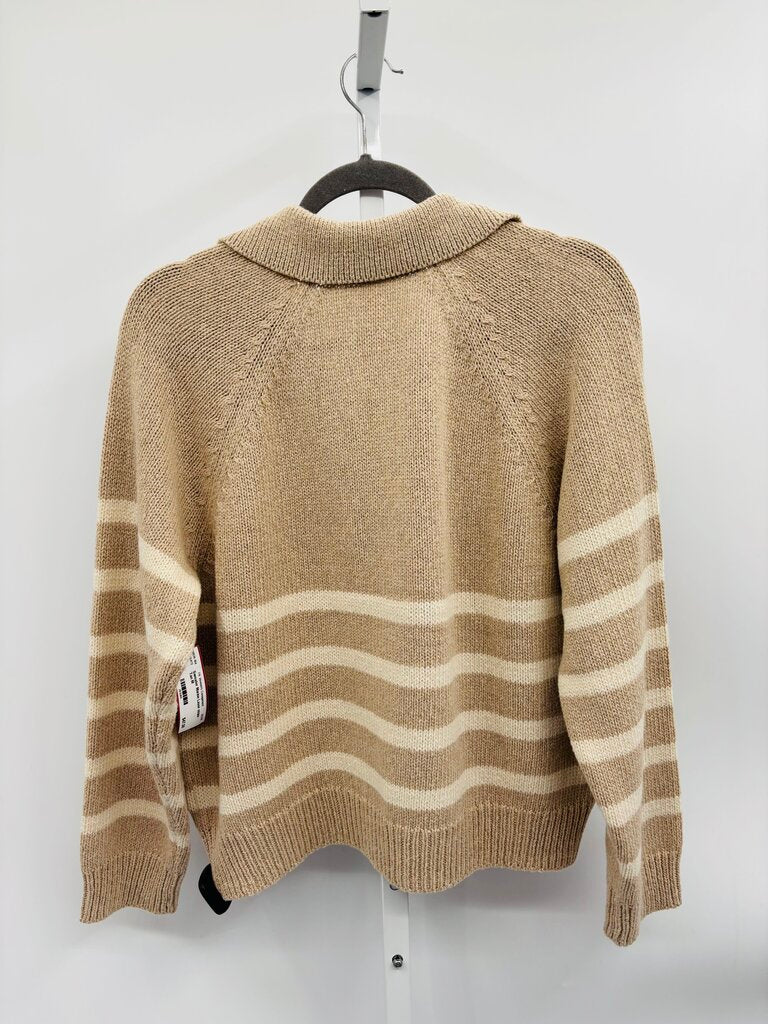 Marine Layer Sweater Tan M