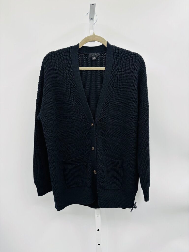 J. Crew Cardigan Black S