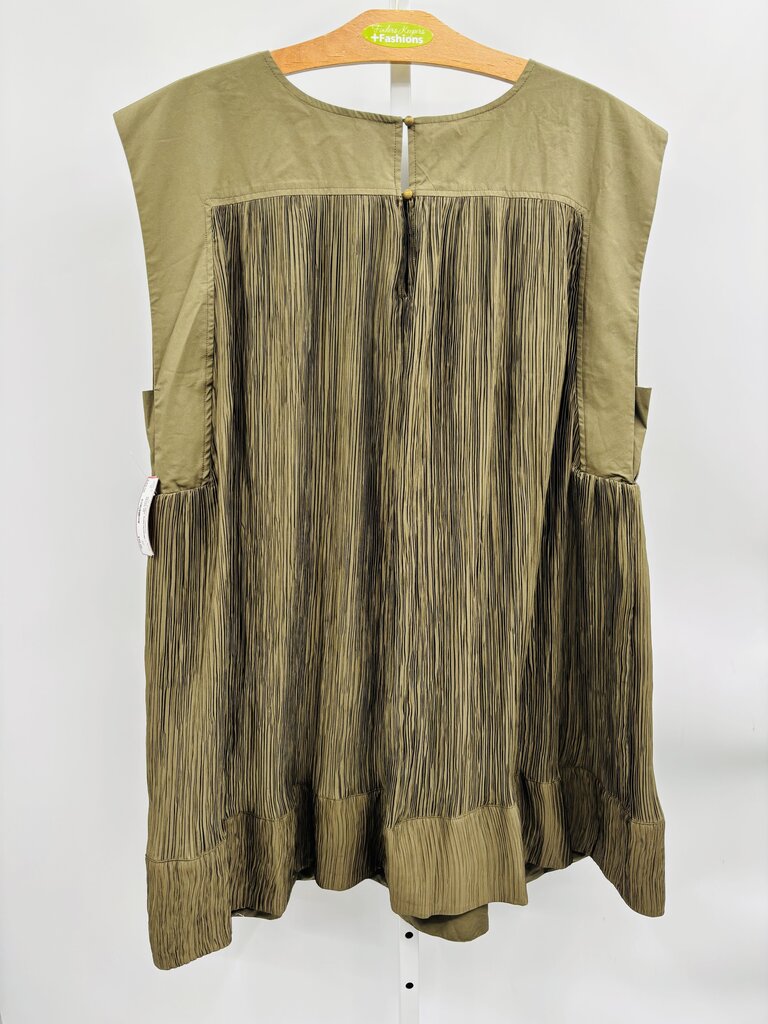 Anthropologie Dress Plus Green 3X