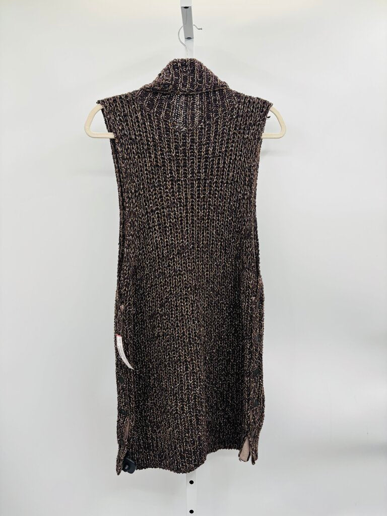 Free People Sweater Vest Brown M