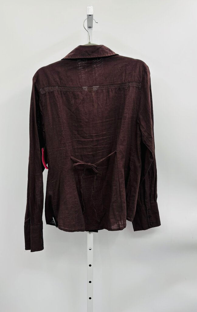 Free People Blouse Brown M