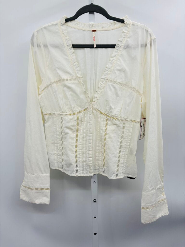Free People Blouse White L