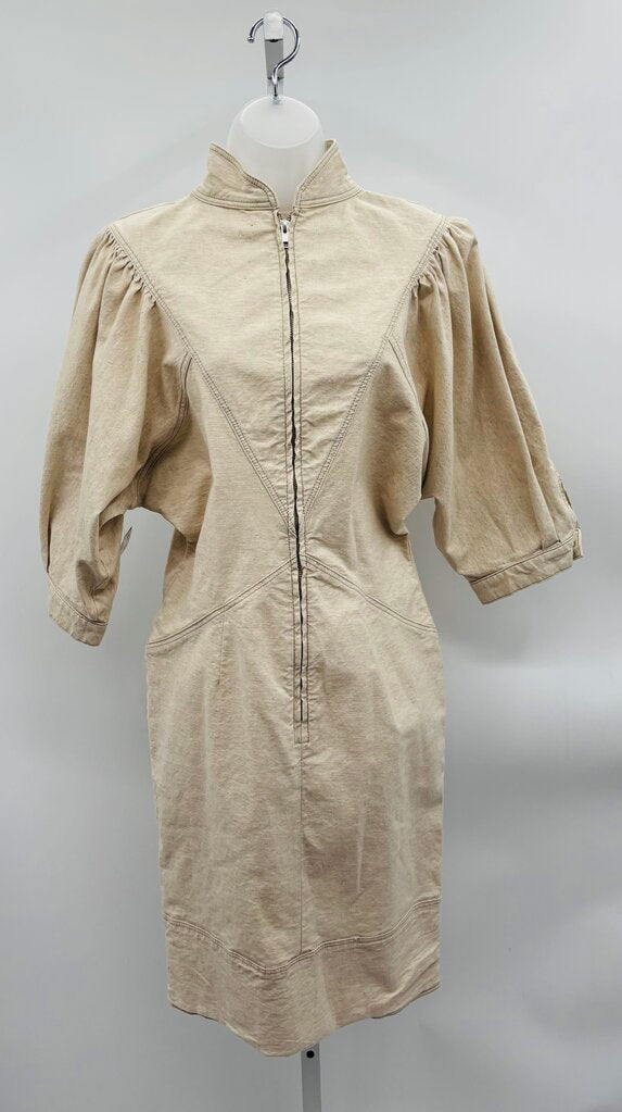 Isabel Marant: Etoile Dress Beige 10