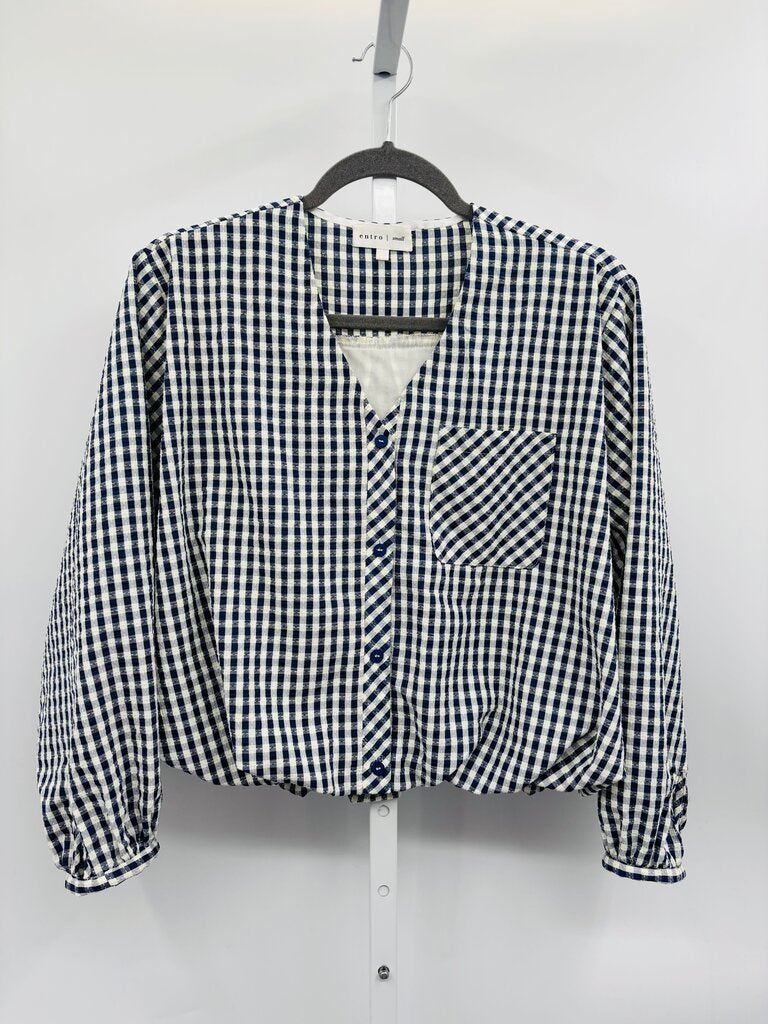 Entro Blouse Navy S