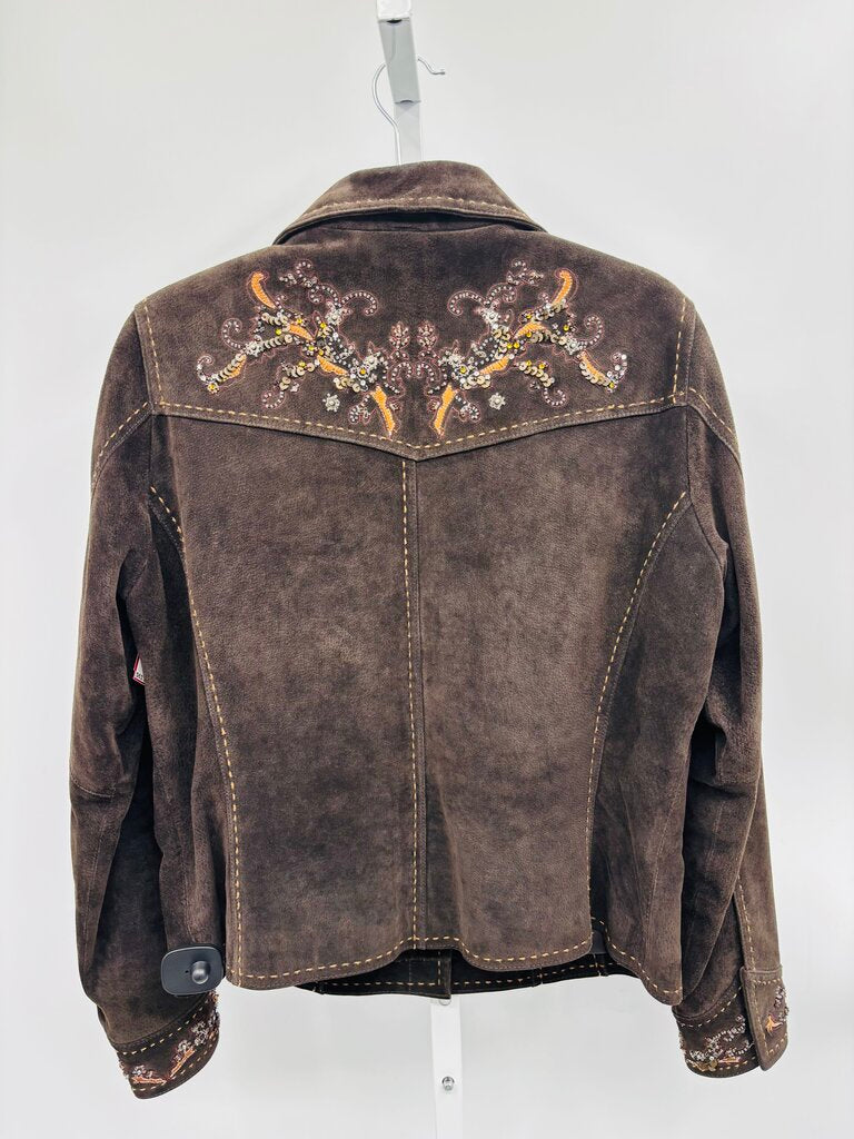 Coldwater Creek Jacket Brown M