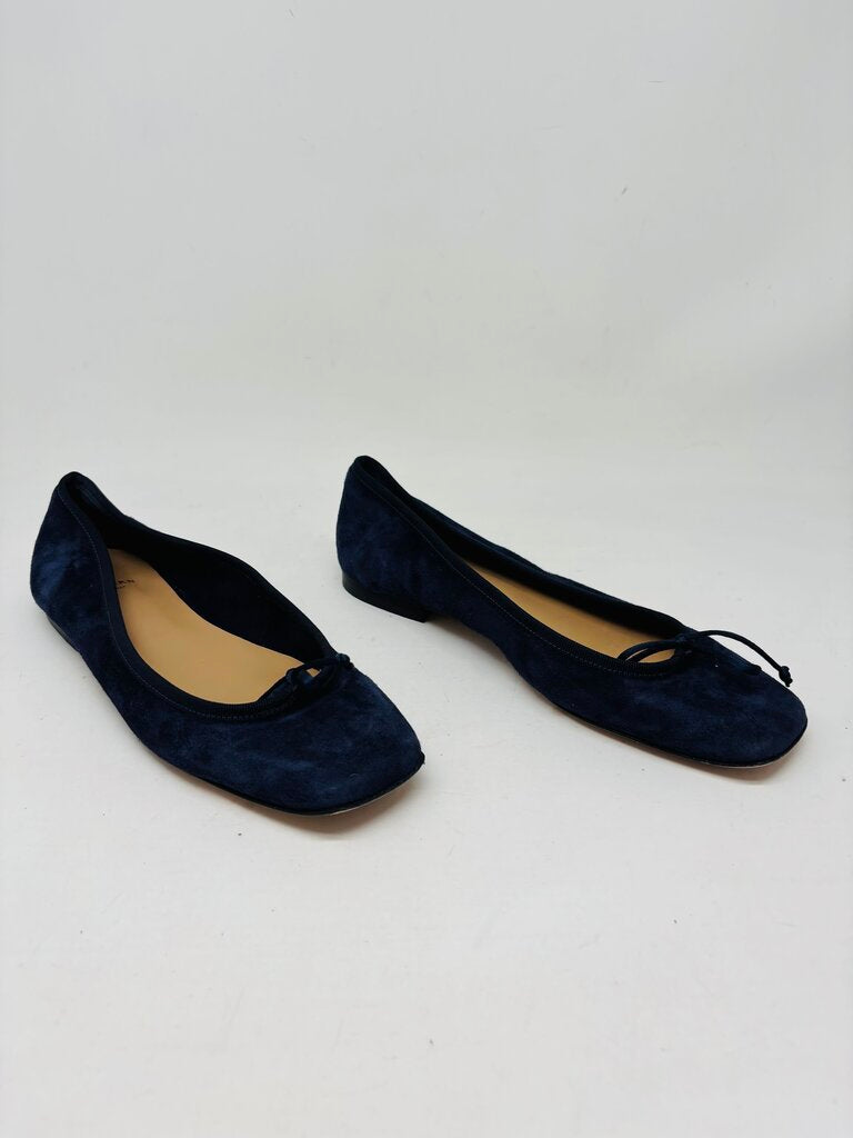 Ann Mashburn Flats Navy 8.5