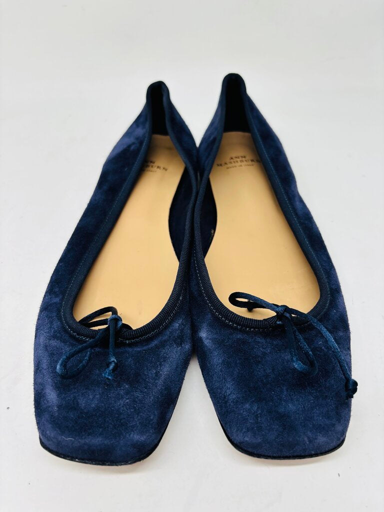Ann Mashburn Flats Navy 8.5