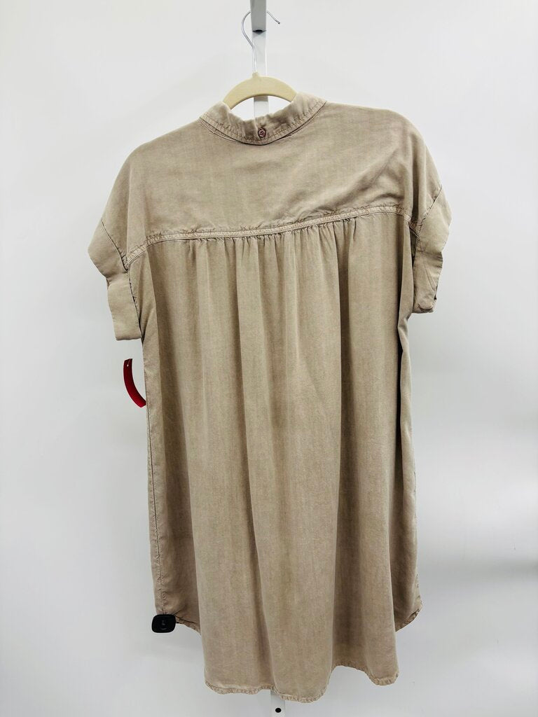 Cloth & Stone Dress Taupe M