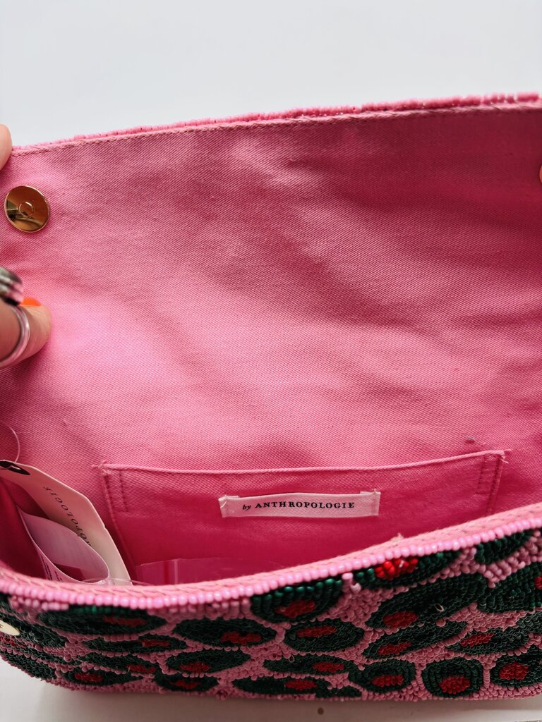 Anthropologie Handbag Pink