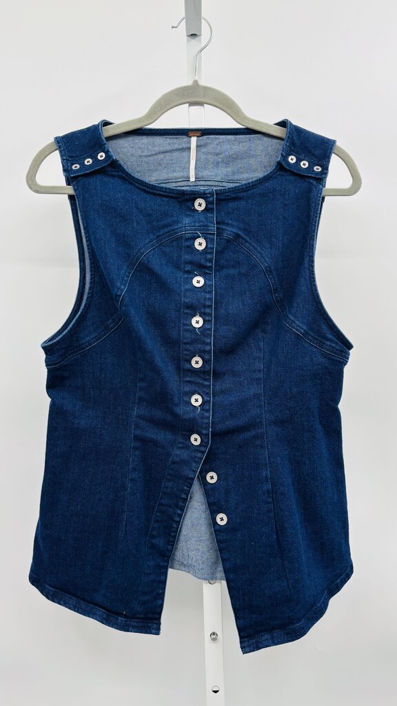 Free People Top Denim S