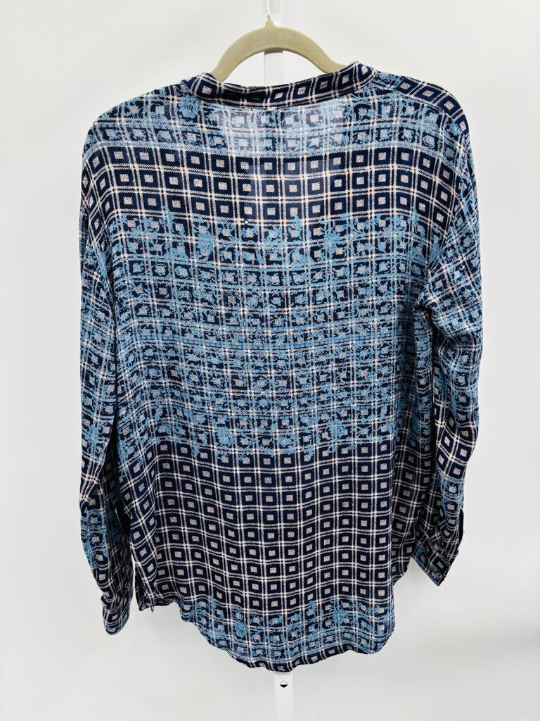 Free People Blouse Navy XS