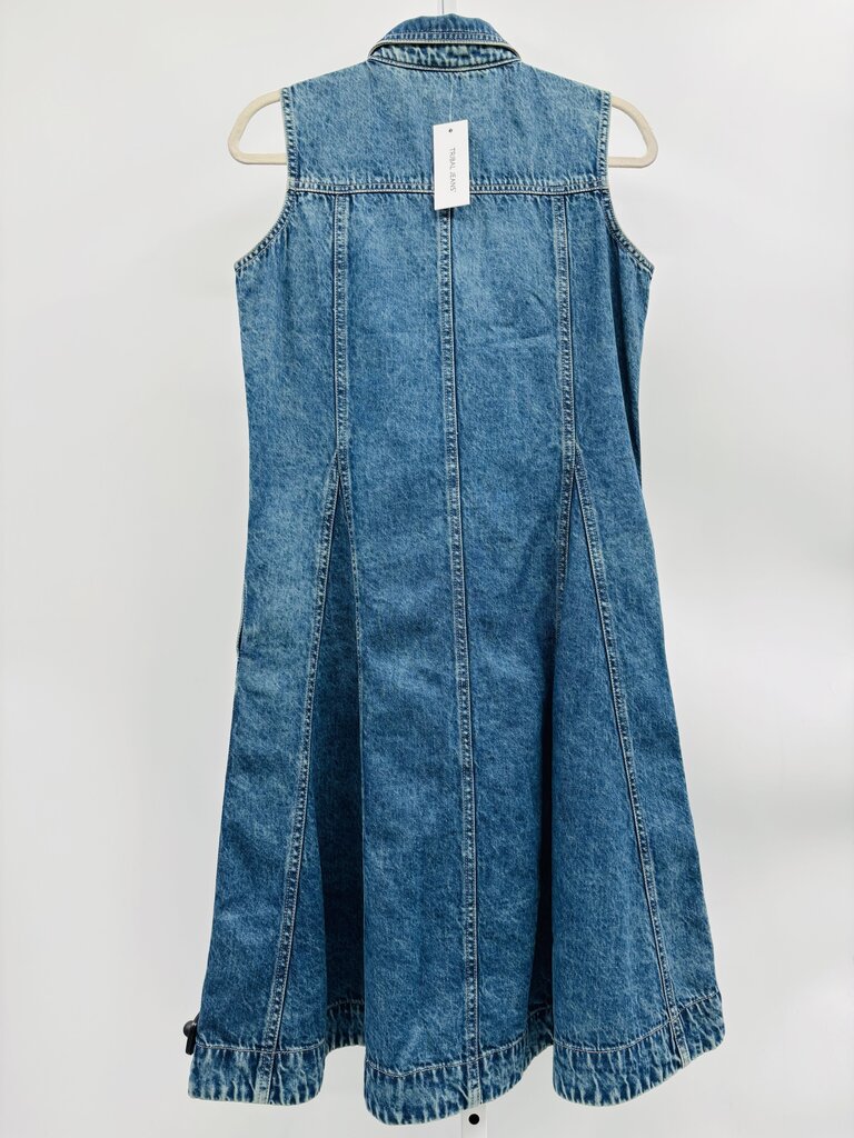 Tribal Dress Denim 6