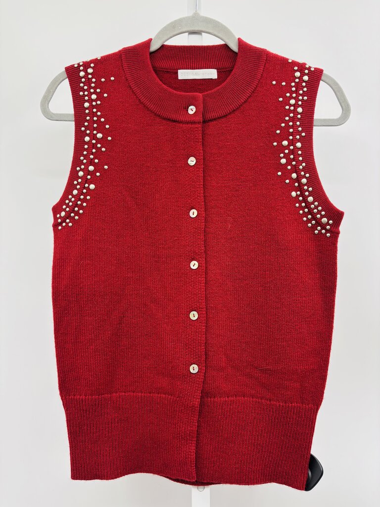 Design History Sweater Vest Burgundy S