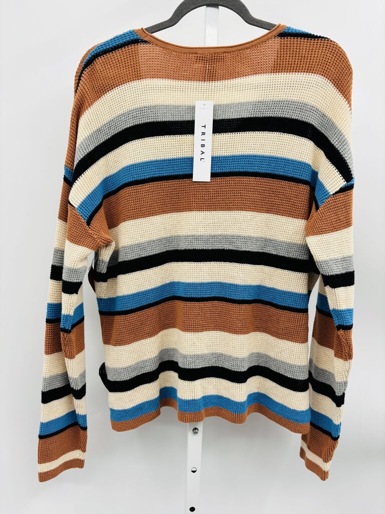 Tribal Sweater Tan M