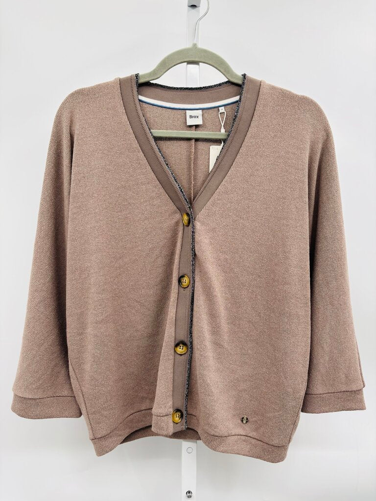 BRAX Cardigan Brown M