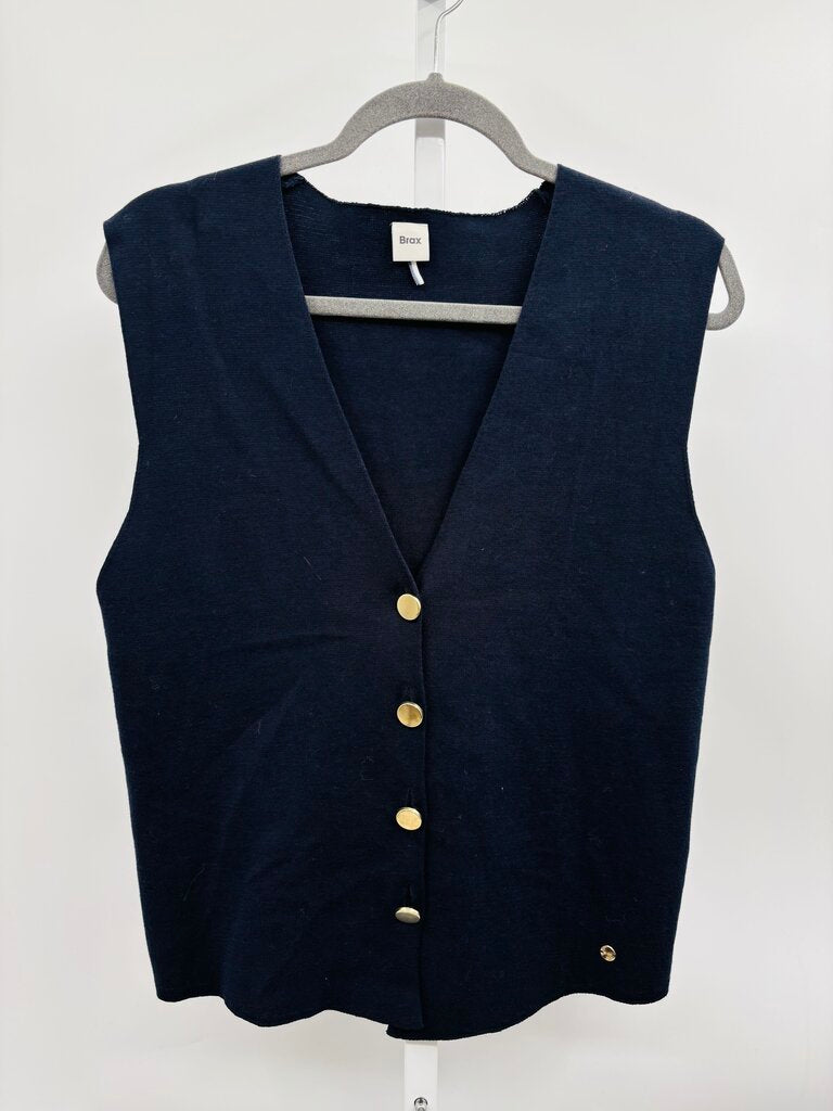 BRAX Vest Navy M