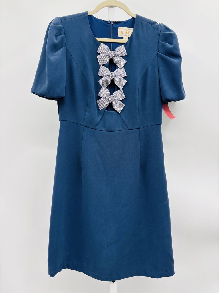 Flora Bea Dress Blue S