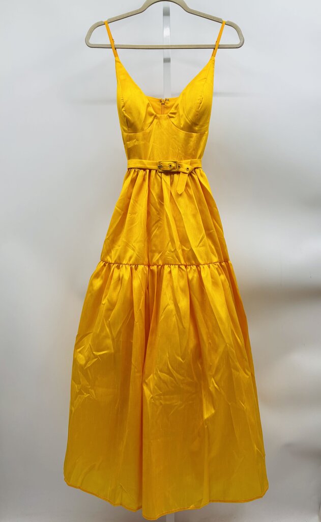 Hutch Maxi Dress Yellow 10