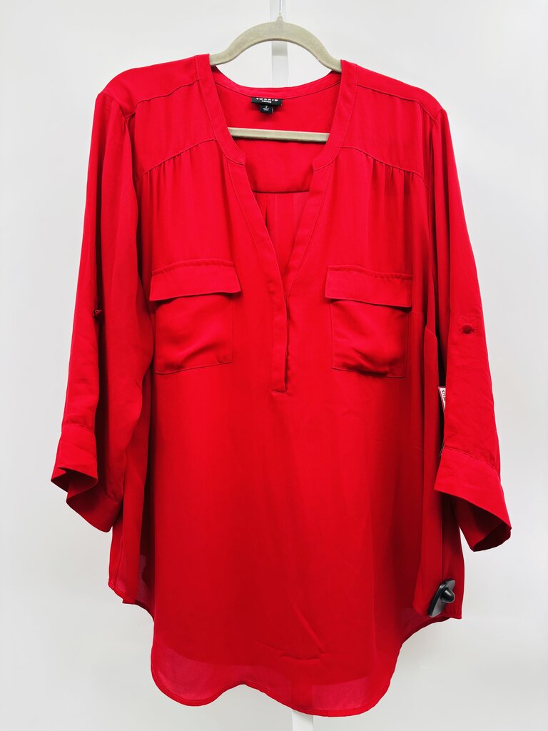 Torrid Top Plus Red 2X