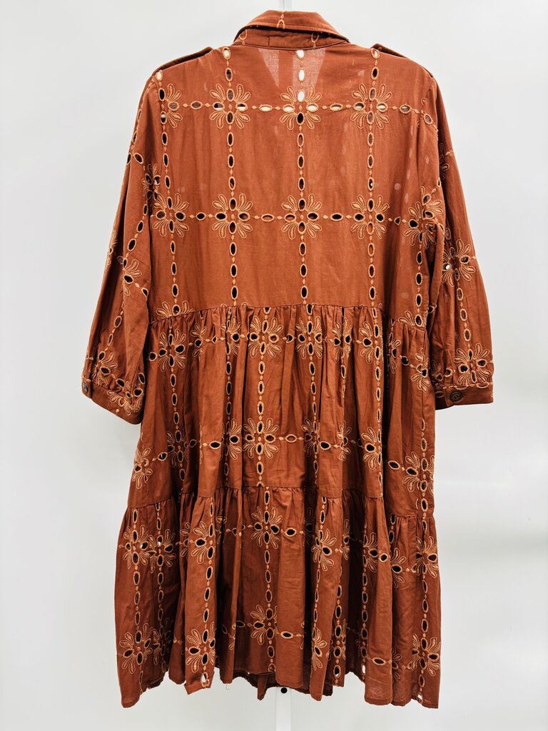 Eva Franco Dress Brown L