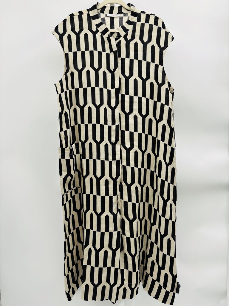 Bryn Walker Maxi Dress Beige L